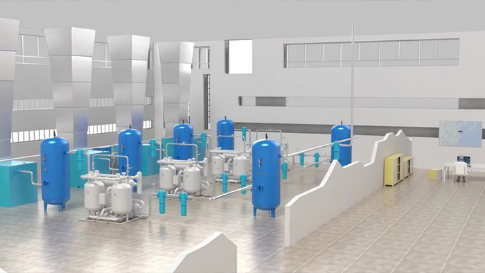 Energy efficiency classification standard for air compressor station