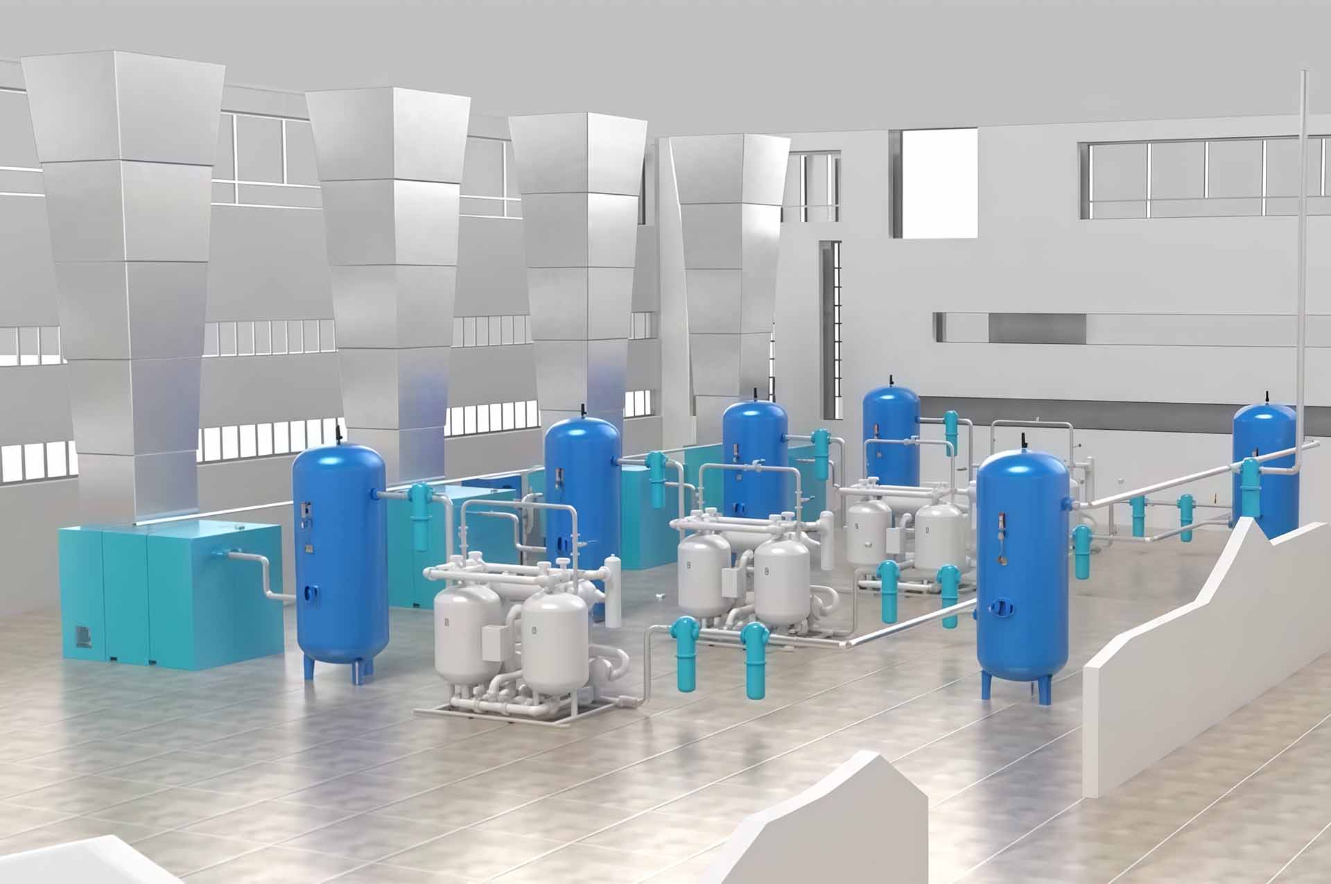 Energy saving renovation case of an air compressor in a certain factory