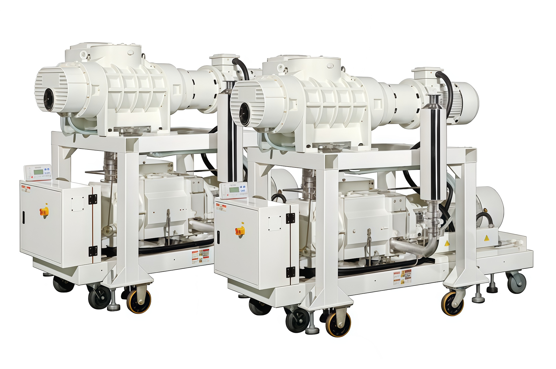 Variable pitch oil-free screw vacuum pump PD series