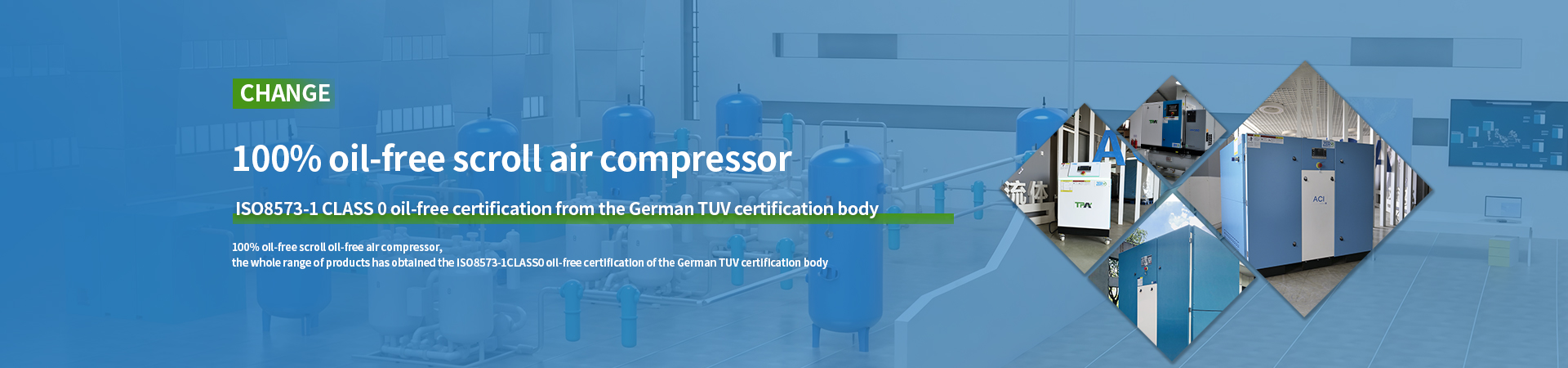 Oil-free air compressor