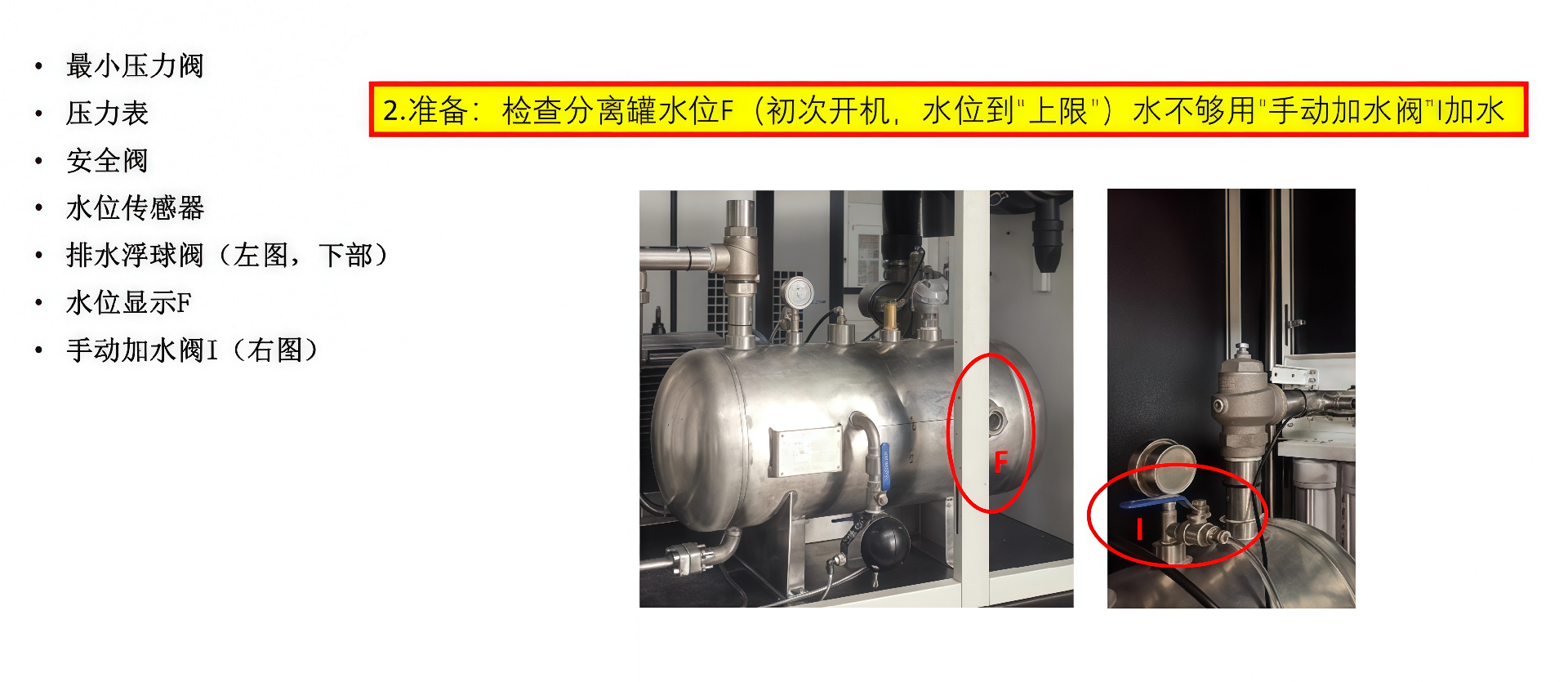 无油水润滑双螺杆空气压缩机